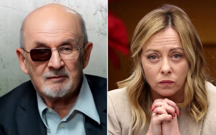 Sir Salman Rushdie tells Italian PM to “grow up” after slander case